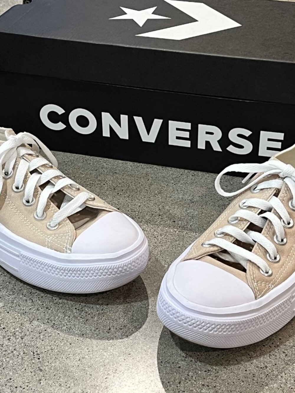 Chuck Taylor All Star Move Platform Low 'Nutty Granola' - Picture 2 of 9